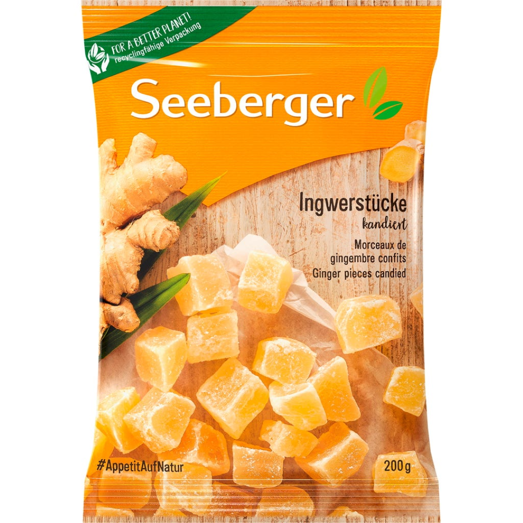 SEEBERGER GINGER PIECES 200G